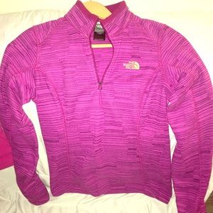 North face quarter zip
